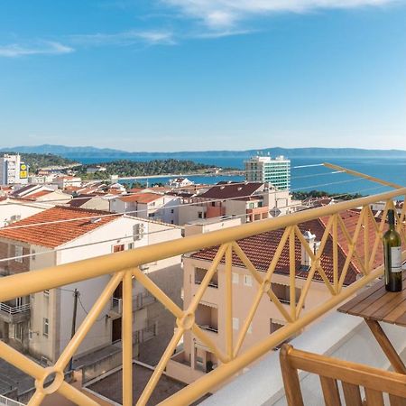 Vista Mare Apartment - 3 Bedroom, Sea View Makarska Zewnętrze zdjęcie
